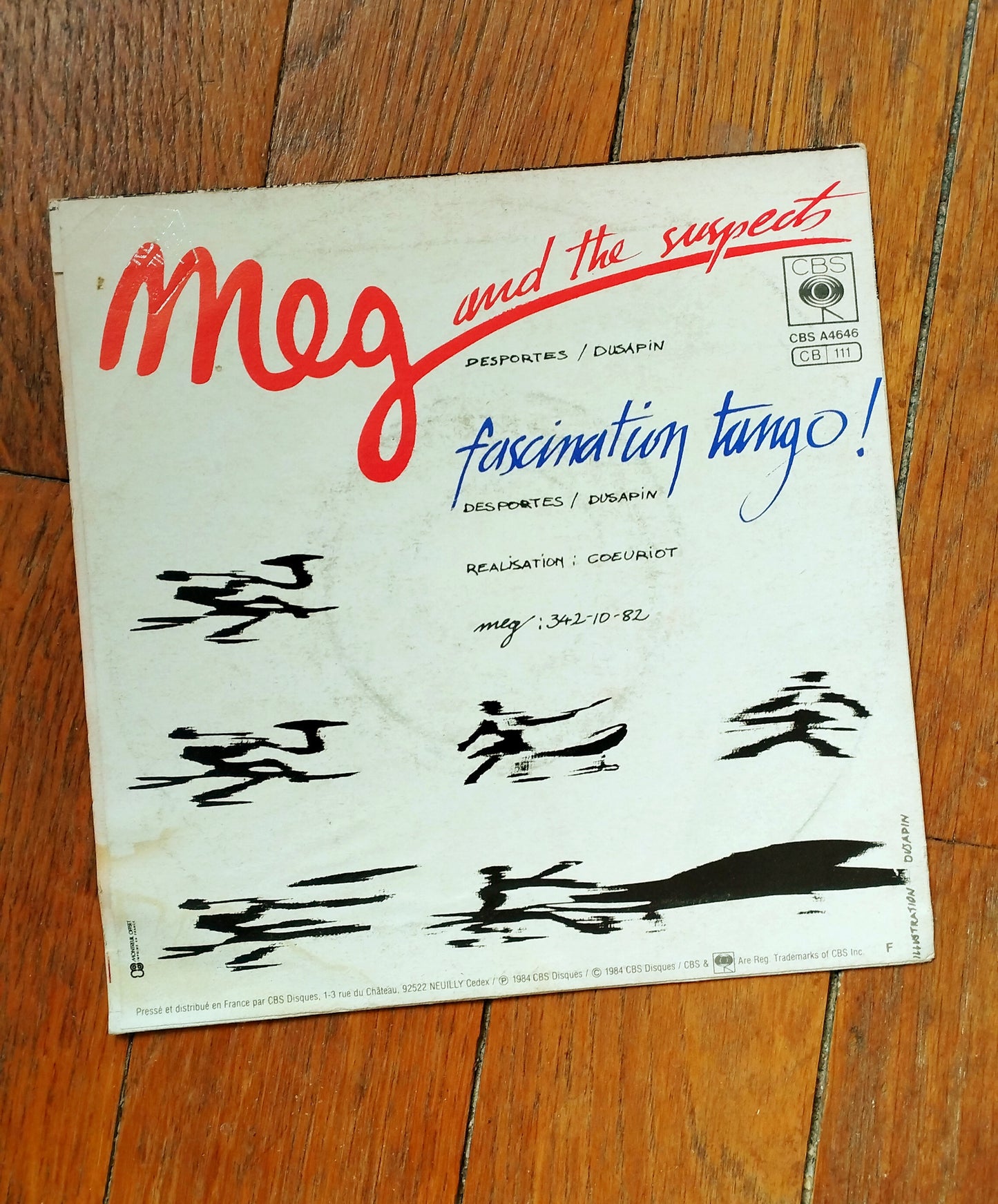 Meg And The Suspects - Meg And The Suspects / Fascination Tango 7"