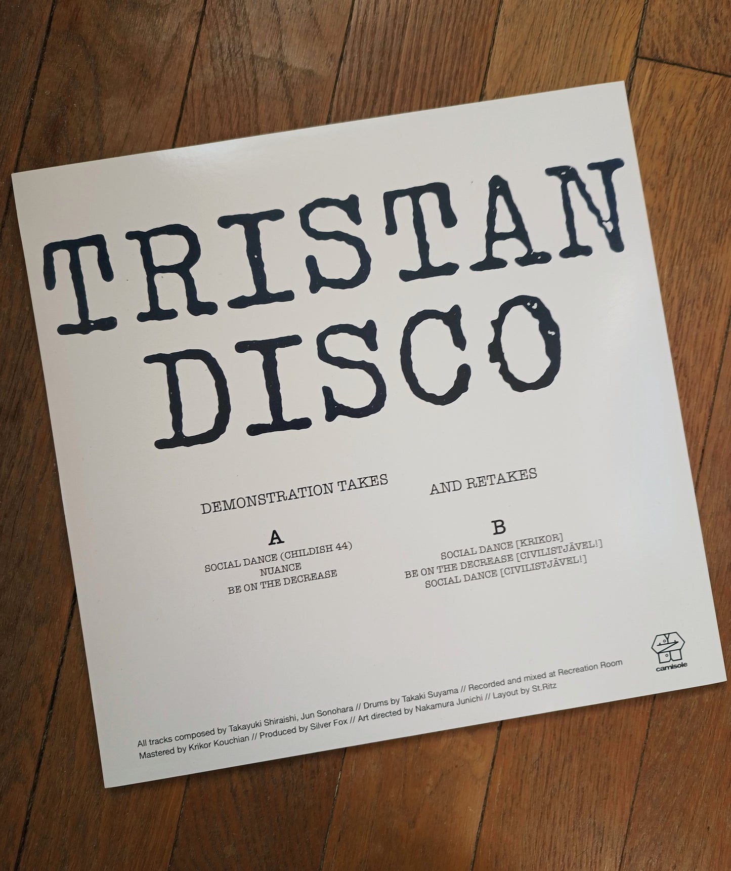 Tristan Disco - Demonstration Takes & Retakes